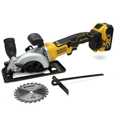 DEWALT Atomic 20V MAX Brushless 4-1/2-Inch Cordless Circular Saw Kit ...