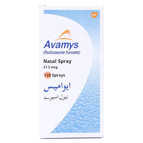 Avamys Spray 120 Doses Uses, Side effects & Price in Pakistan