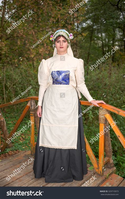 History Jewish National Costume Married Woman Stock Photo 329710973 ...