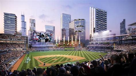 Developer Releases Renderings Showing New Riverfront White Sox Stadium ...