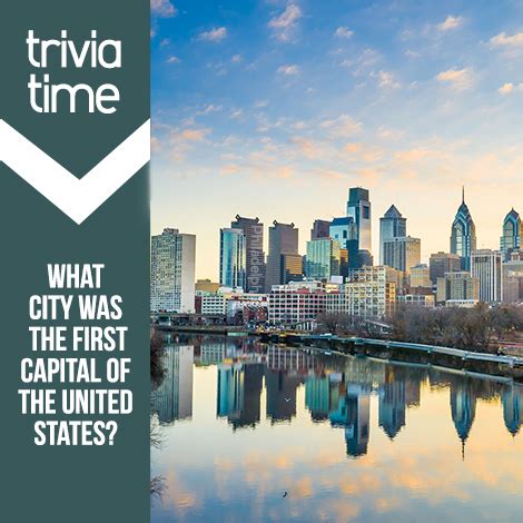 Trivia Time: What city was the first capital of the United States? - C.C. WILEY