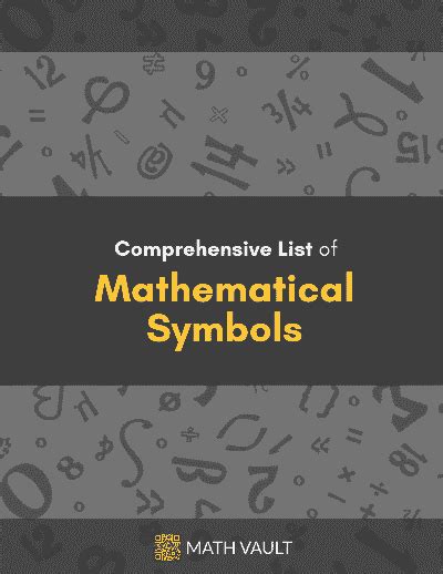 Comprehensive List of Logic Symbols | Math Vault