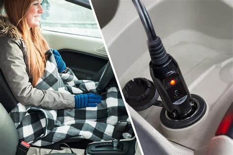 There's a Heated Blanket for Car Rides That All Cold People Need