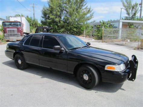 Purchase used P-71 POLICE INTERCEPTOR PKG - CROWN VIC UNDERCOVER COP CAR *BAD BOY BLACK* in ...