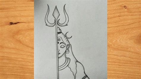 Easy Lord Mahadev Drawing for Beginners | Lord Shiva drawing Step by Step