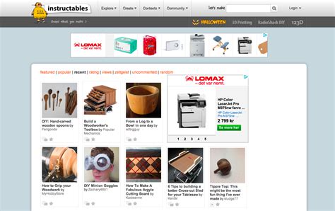 Instructables is a website where you can share your crafts and DIY ...