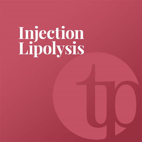 Injection lipolysis in Munich - Dr Tatjana Pavicic