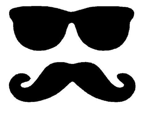 Mustache Silhouette - ClipArt Best