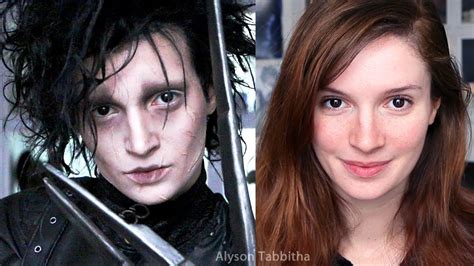 Edward Scissorhands Makeup Artist | Saubhaya Makeup