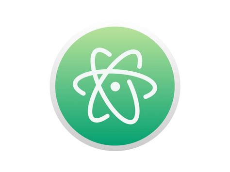 Atom Green Logo PNG vector in SVG, PDF, AI, CDR format