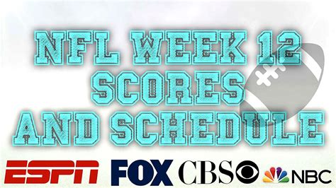 NFL Week 12 results and scores on Thanksgiving Day | SportingAlert.com