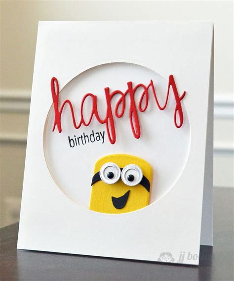 Minions Birthday Card