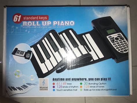 Roll up piano, Music & Media, Music Instruments on Carousell