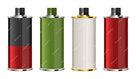 Premium Vector | Motor oil metallic bottle design illustration isolated on white background