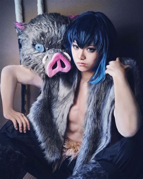 Demon Slayer Kimetsu no Yaiba 🐗 Inosuke Hashibira cosplayed by ちょこもなか_Choco Monaka ~.~ | Cosplay ...