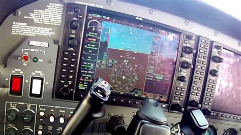 G1000 Glass Cockpit tutorial - Start + Run-up - Real Time - POV flying - YouTube