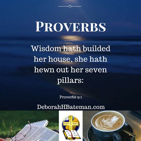 Deborah H Bateman - Author | Proverbs 9 1