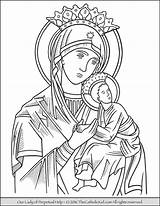 Virgin Mary Coloring Pages Sketch Coloring Page sketch template