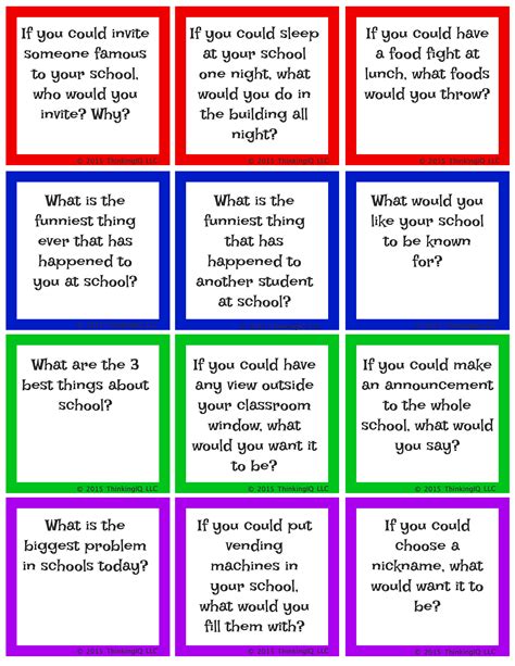 Talking About School With Your Kids | Conversation starters for kids, Conversation questions ...