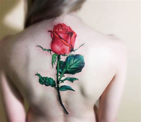 Red Rose tattoo by Vasilii Suvorov | Post 20617