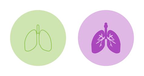 Lungs Vector Icon 24025356 Vector Art at Vecteezy