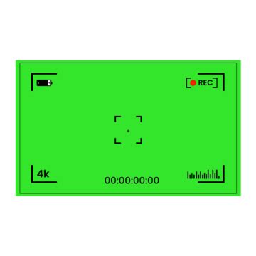 Green Square With Camera Logo