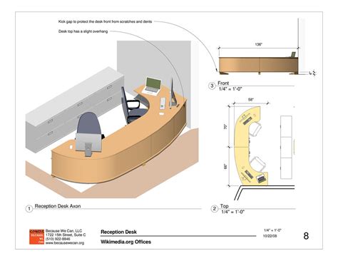 102208_Reception Desk Design | Space planning and furniture … | Flickr