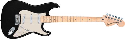 Squier Standard Strat Black Metallic with Maple Neck: Canadian Online Music Store in Oakville ...