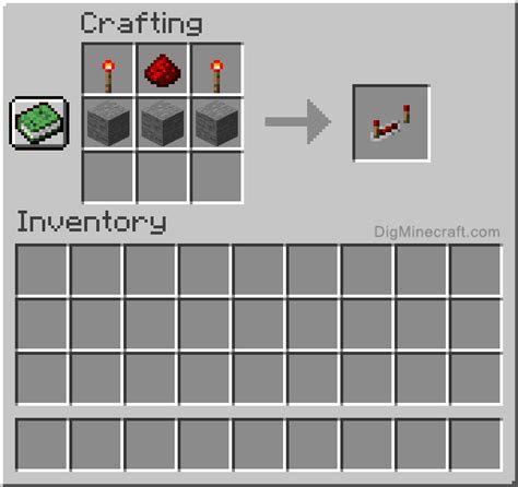 How to make a Redstone Repeater in Minecraft