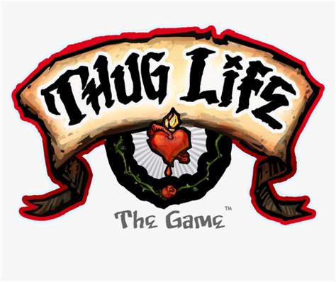 Thug Life Logo Png Transparent Image - Thug Life The Game Transparent ...