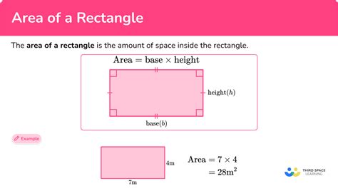 Area of a Rectangle - Math Steps, Examples & Questions