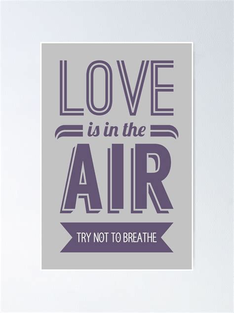 "Love is in the air" Poster by bubbliciousart | Redbubble