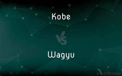 Kobe vs. Wagyu — What’s the Difference?