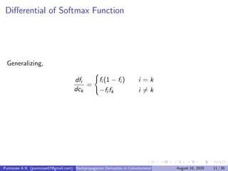 Cnn backpropagation derivation | PPT