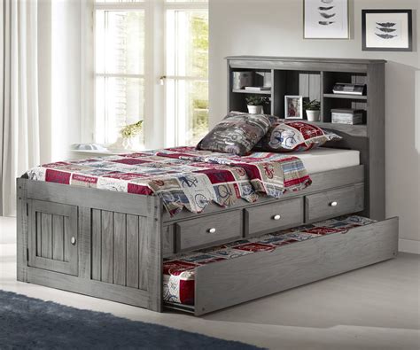 Twin Size Captain's Beds For Under $500 - Kids Furniture Warehouse