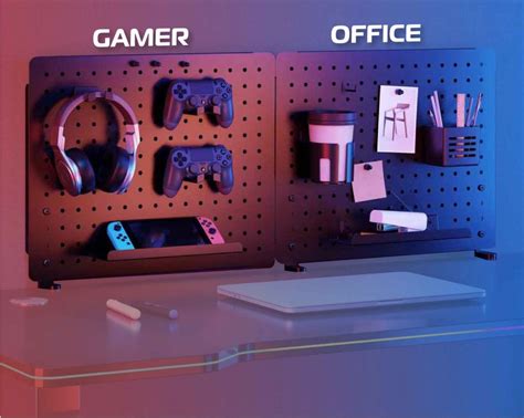 PegBoard with Accessories (Office or Gaming) – Tableholic