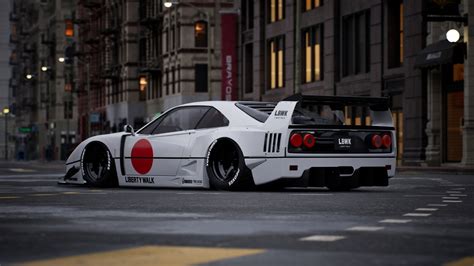 Rare Ferrari F40 Gets Maimed by Liberty Walk for the Sake of Tuning ...