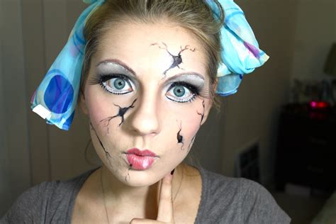 Cracked doll makeup easy - googlegas