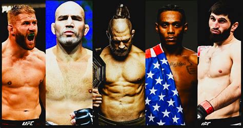 5 fights to make in the UFC light heavyweight division