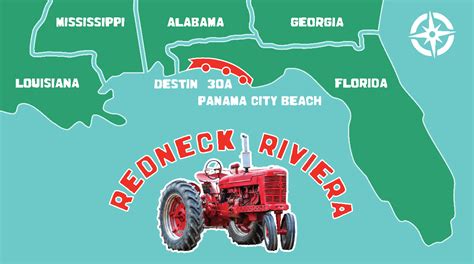 Redneck Alabama Map