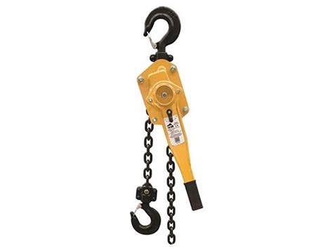 Lever Hoist Type and Lever Hoist Dimensions and Specifications