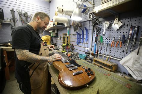 Guitar heroes fill Raritan Bay Guitar Repair in Freehold Township