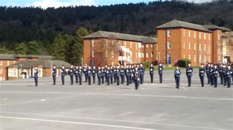 RAF Halton Graduation Day (March 6th 2012) - Fly-Over - YouTube