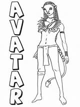 Neytiri Avatar Movie coloring page  Download Print Or Color Online sketch template