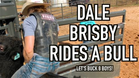 Dale Brisby on a bull - Rodeo Time 105 - YouTube