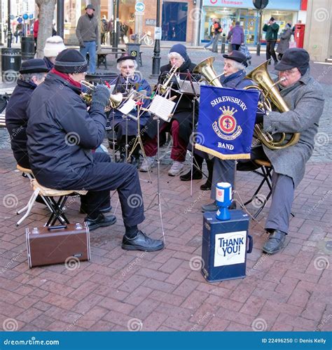 Salvation Army Brass Band Entertainers Editorial Image - Image: 22496250