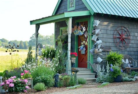 20 Garden Shed Decorating Ideas for the Exterior Suitable for Any Budget