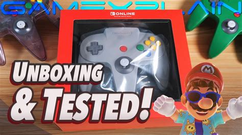 The Nintendo 64 Switch Controller Is Here! Unboxing + Testing w/ N64 & Switch Games! - YouTube