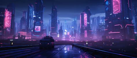 Futuristic Cyberpunk Night City Concept Art Renders | Behance :: Behance