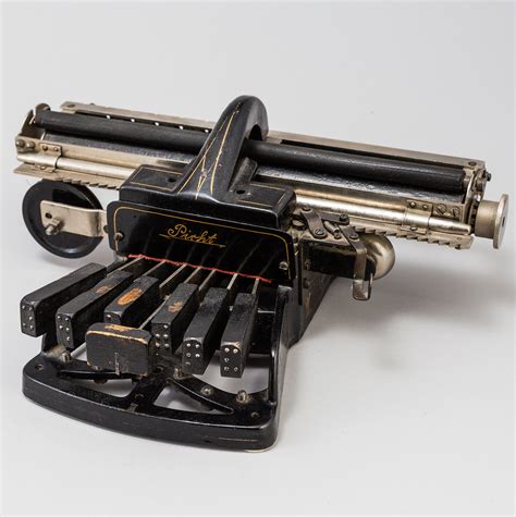 A braille typewriter by Picht, about 1900. - Bukowskis